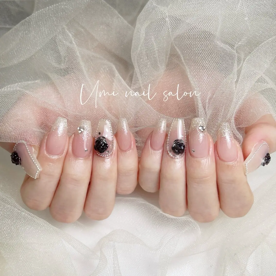 【Hand】🎗️画像持込やり放題(時間内デザイン10本OK)🎗️パラジェルあり💗の写真