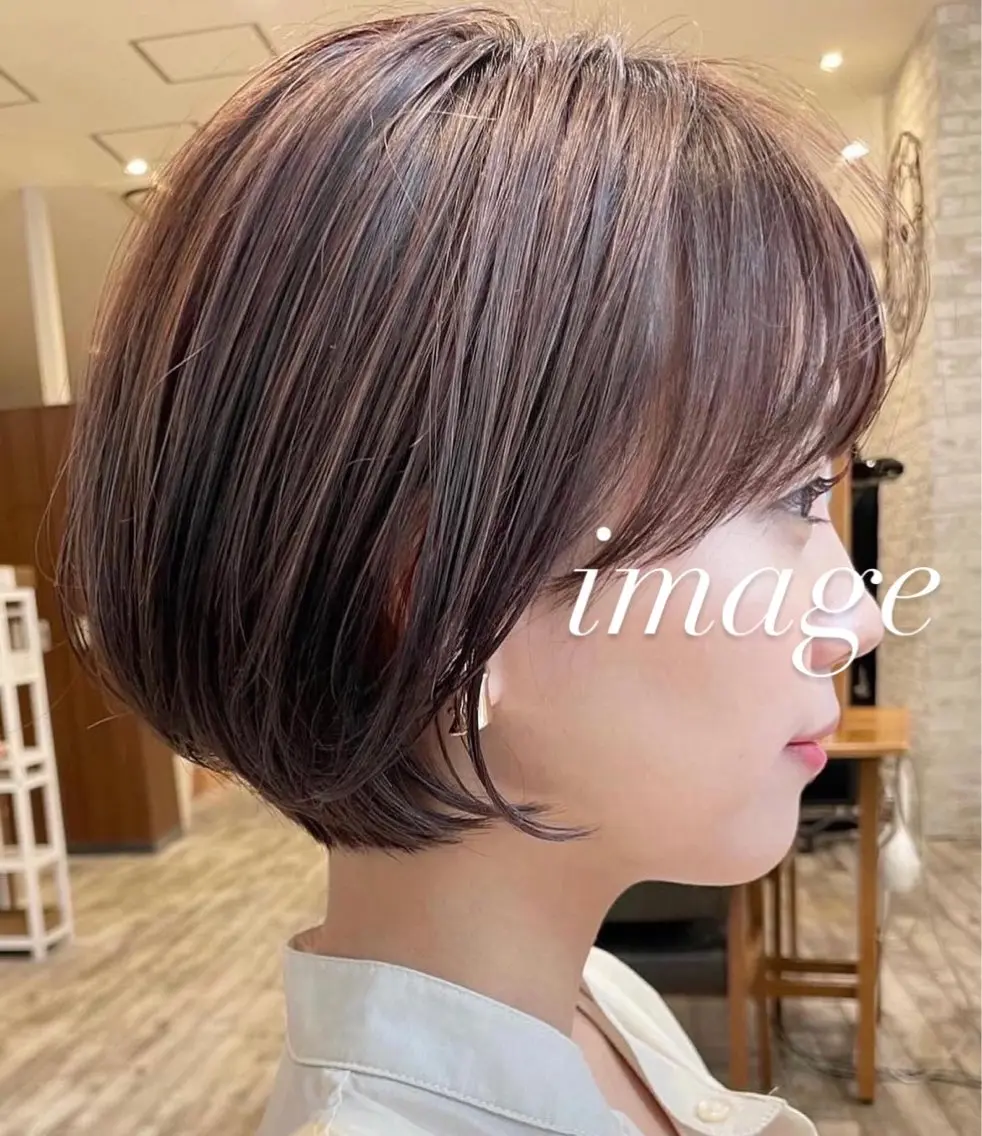 ショート 【韓国❤️海外ヘア】 AYAKAのヘアスタイル