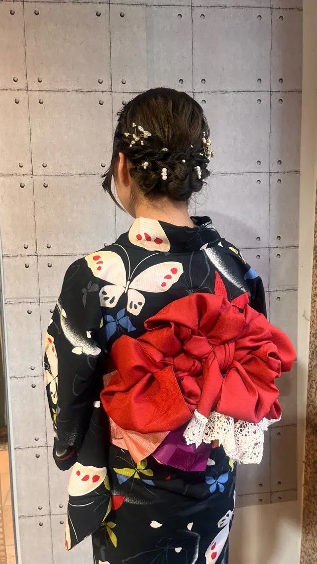 ヘアセット 城間 菜々子のヘアスタイル