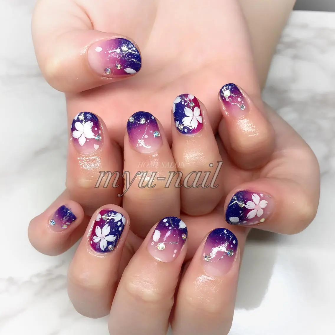 ネイル ホームサロン myu-nailのネイルデザイン