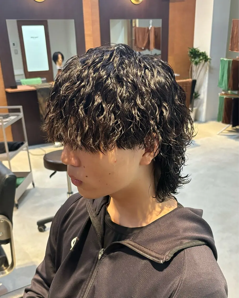 パーマ ウルフカット カット パーマ Kota 【パーマ特化美容師】のヘアスタイル