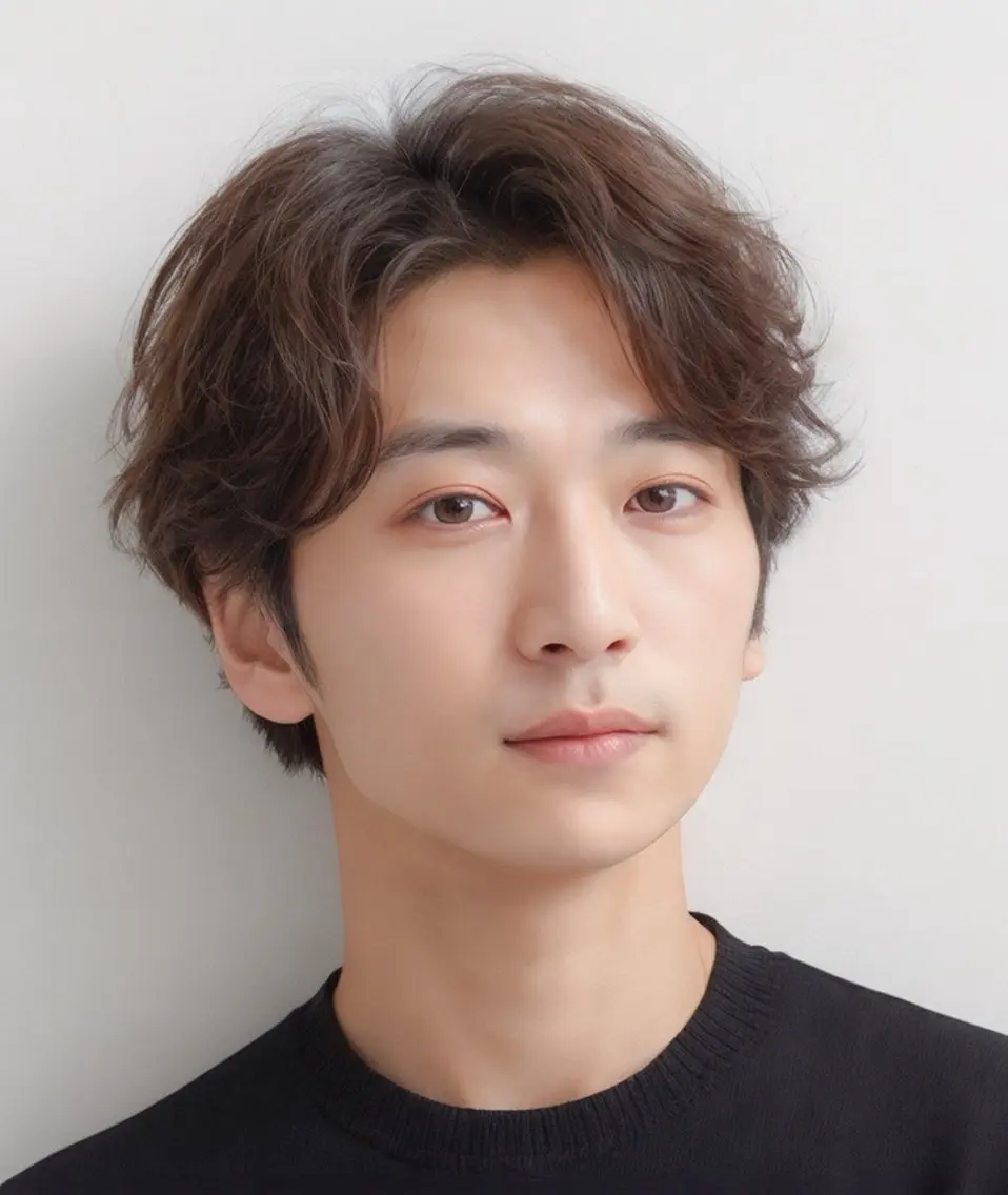 ⭐️men's限定⭐️フェザーパーマ➕似合わせカットの写真