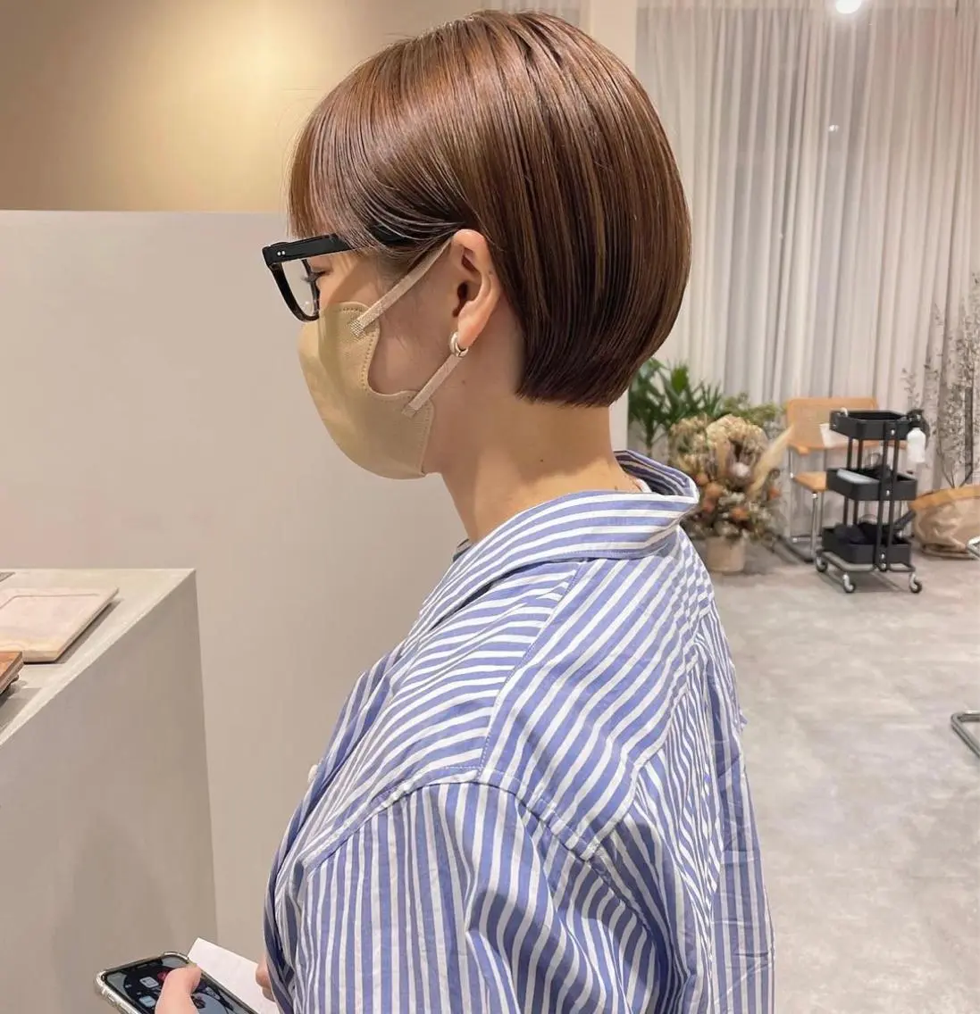 ショート ヘアカラー トリートメント yaya/ 天神美容室uyuのその他イメージ