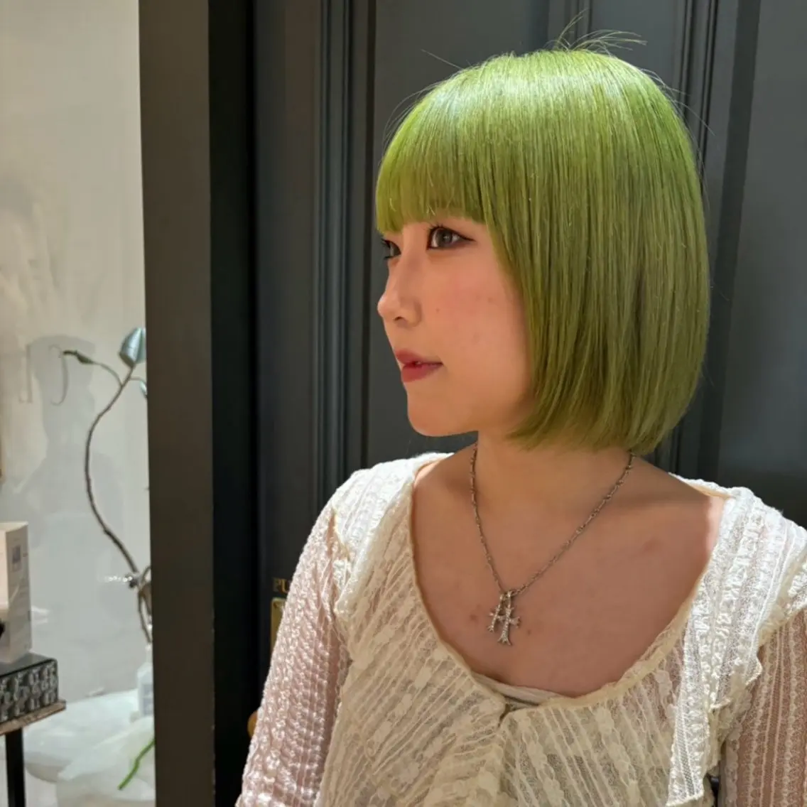 【✂️美容学生限定✂️】ミニモ学割 ケアブリーチWカラー➕カットの写真