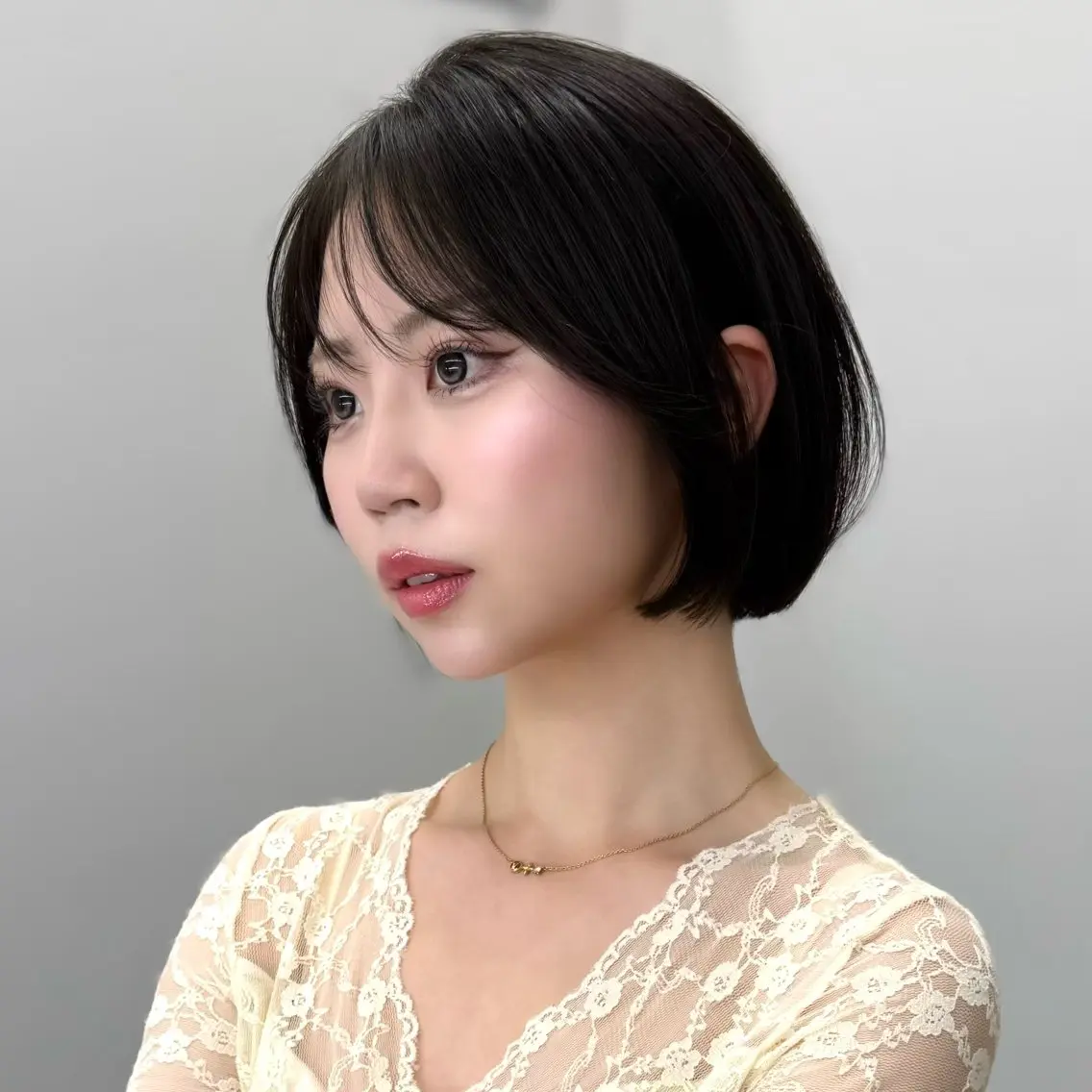 🩵カット+うる艶カラー+2step天使の艶トリートメント🪽🩵12900の写真