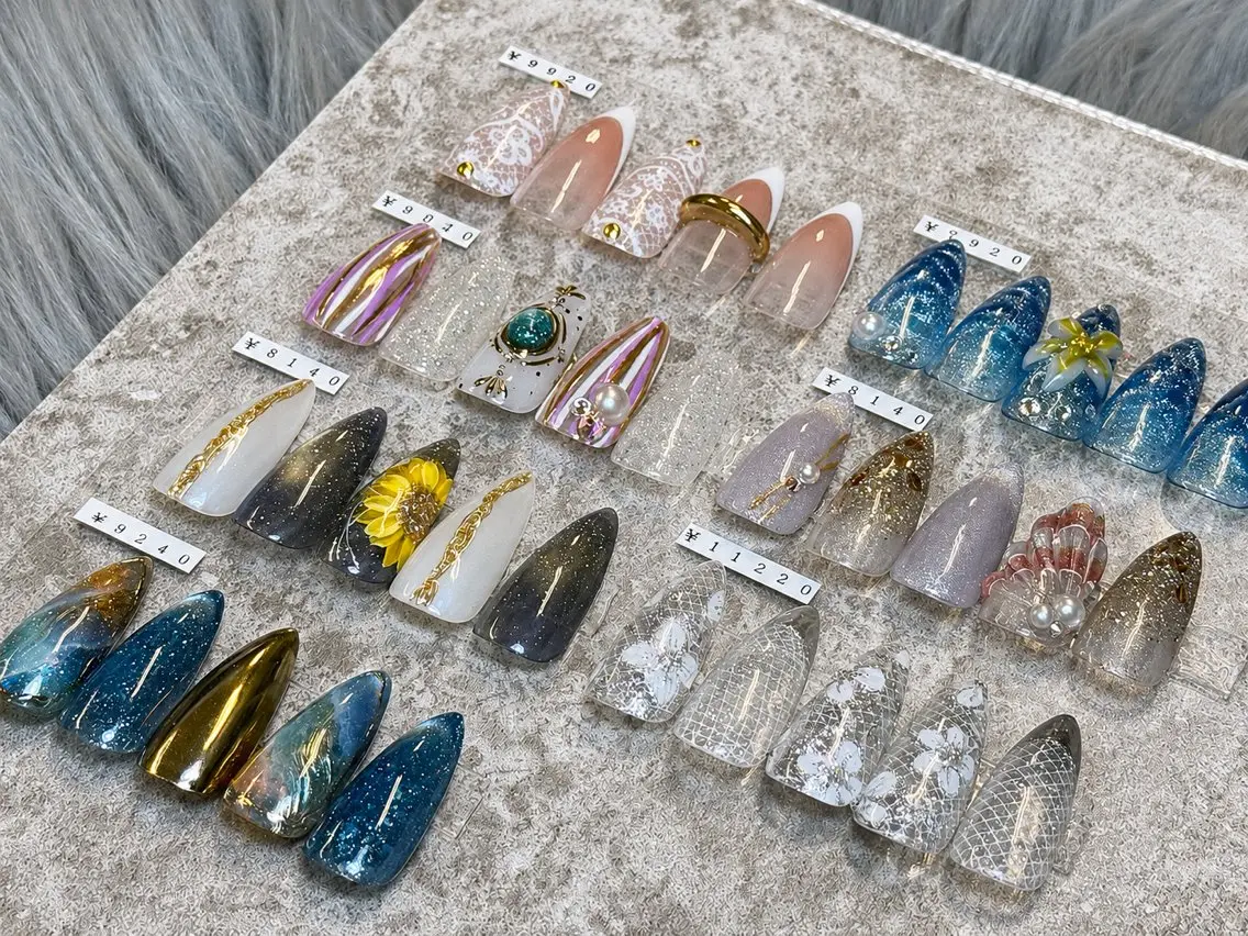 ネイル アートネイル 持ち込み ニュアンスネイル オフィスネイル 夏ネイル ハンドネイル nail salon h🎀小夏のネイルデザイン
