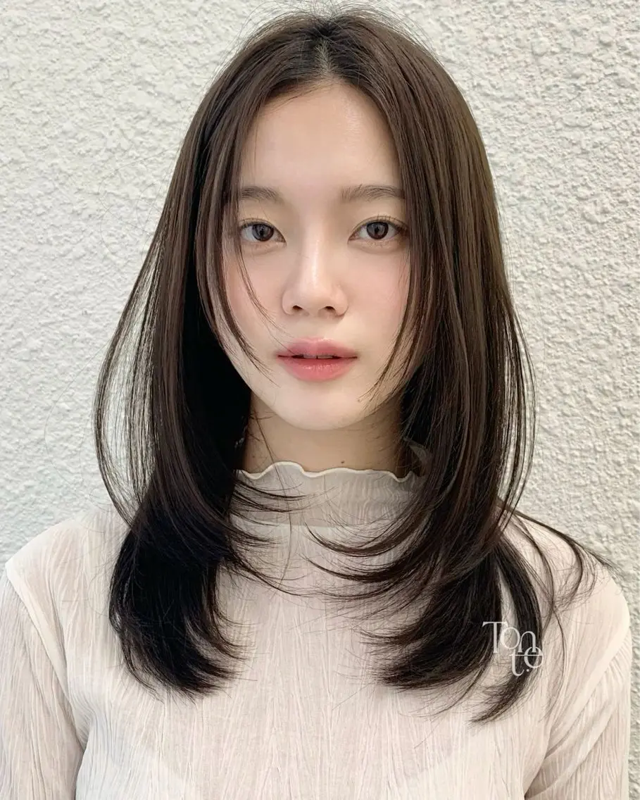 ミディアム カット トリートメント Nakajima Eijiのヘアスタイル