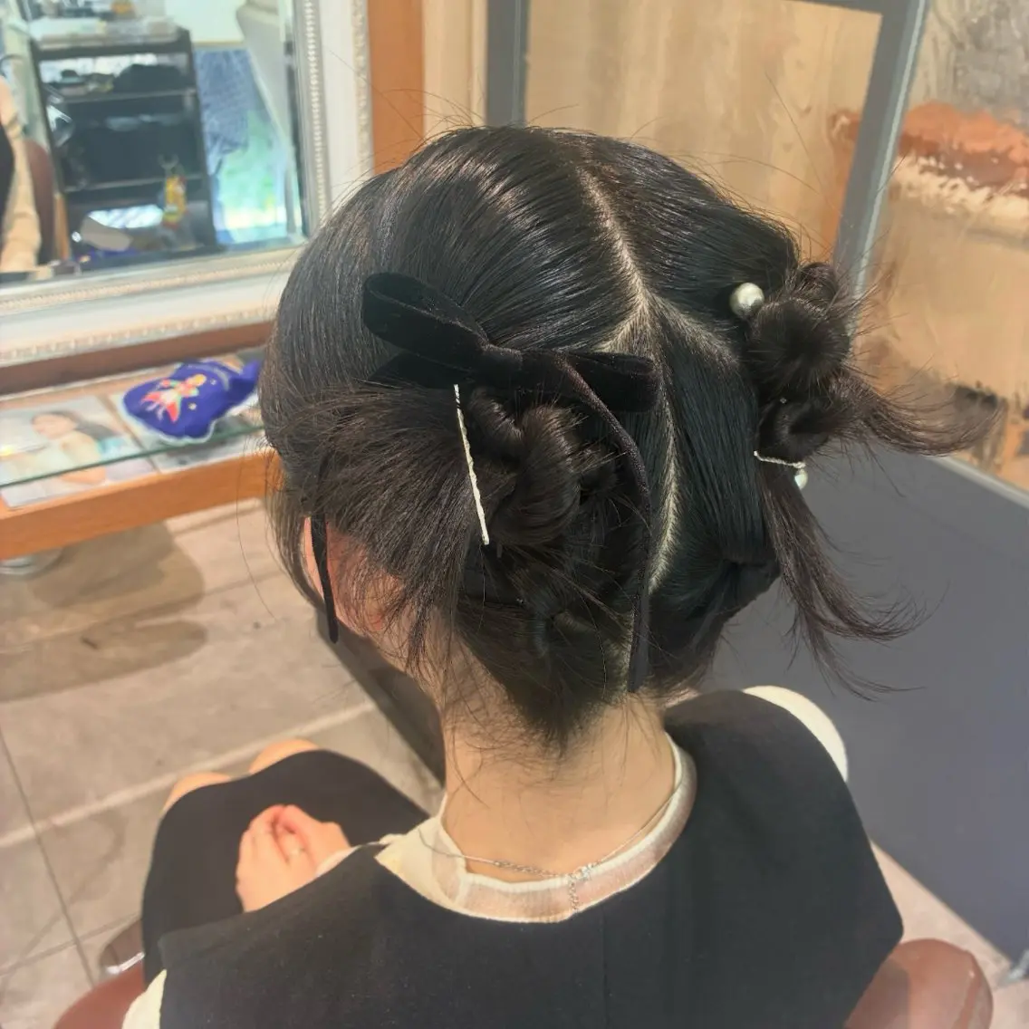 ミディアム ヘアセット 🦋ヘアメ・似合わせ HIBIKIのヘアスタイル