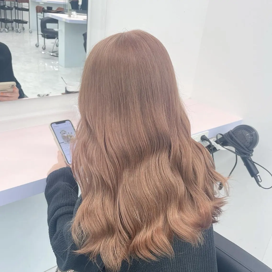 ロング カラー パーマ ヘアアレンジ メンズ 🤍透明感カラー🤍 似合わせ🤍AINEのヘアスタイル