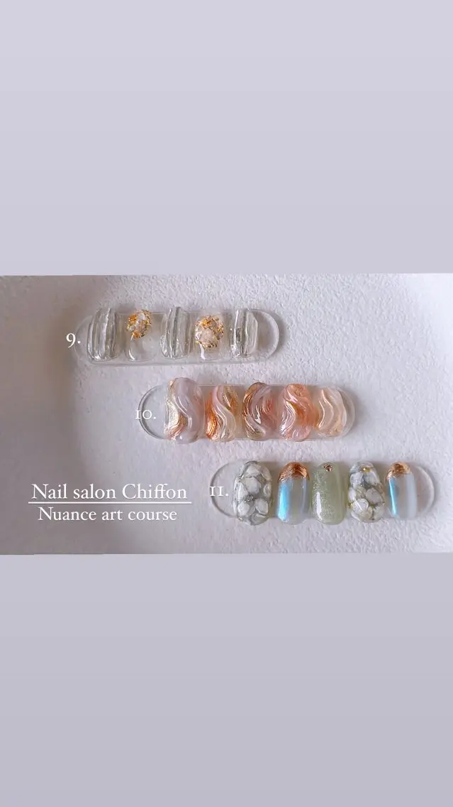 ネイル アートネイル ニュアンスネイル Nail salon Chiffonのネイルデザイン