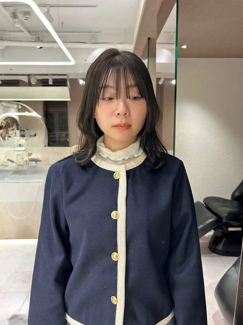ミディアム カラー カット ヘッドスパ 🎀髪質改善🎀 恵比寿/sayuのヘアスタイル