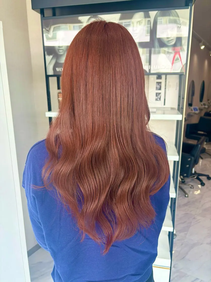 カラー カシス レッドカラー 🫐インナーカラー 髪質改善🫐/MEIのヘアスタイル