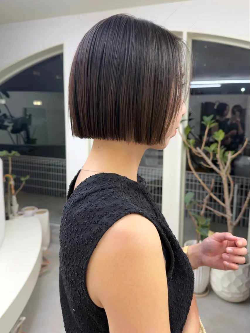 ショート ボブ ショートヘア カット ヘアカラー トリートメント ショート/ボブ/栄 /大西春輝のヘアスタイル