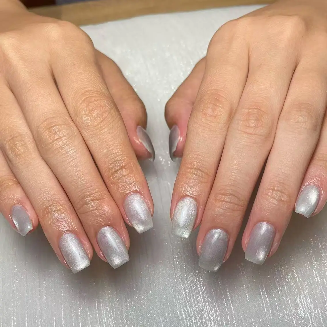 ネイル ハンドネイル ユリ🎀長さだし/ パラジェル/持ち込みのネイルデザイン