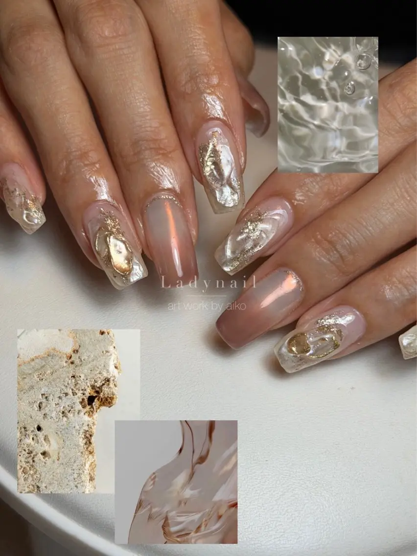 ネイル ピンク ハンドネイル Lady nailのネイルデザイン