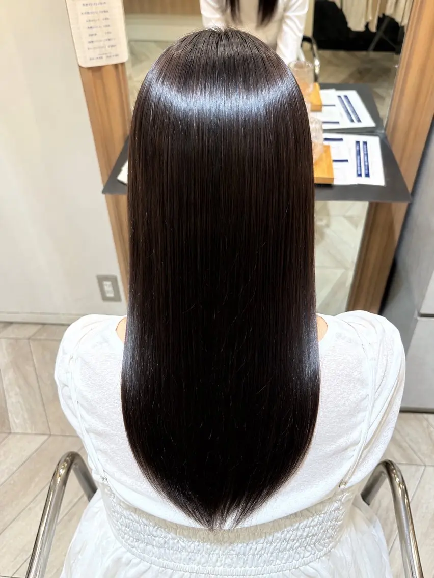 ロング トリートメント 川崎 唯華のヘアスタイル