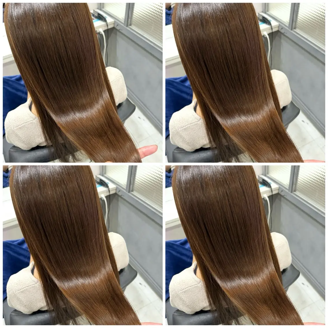 ロング カラー ヘアカラー トリートメント 髪質改善 艶髪矯正 エクステ かいり✂️のヘアスタイル