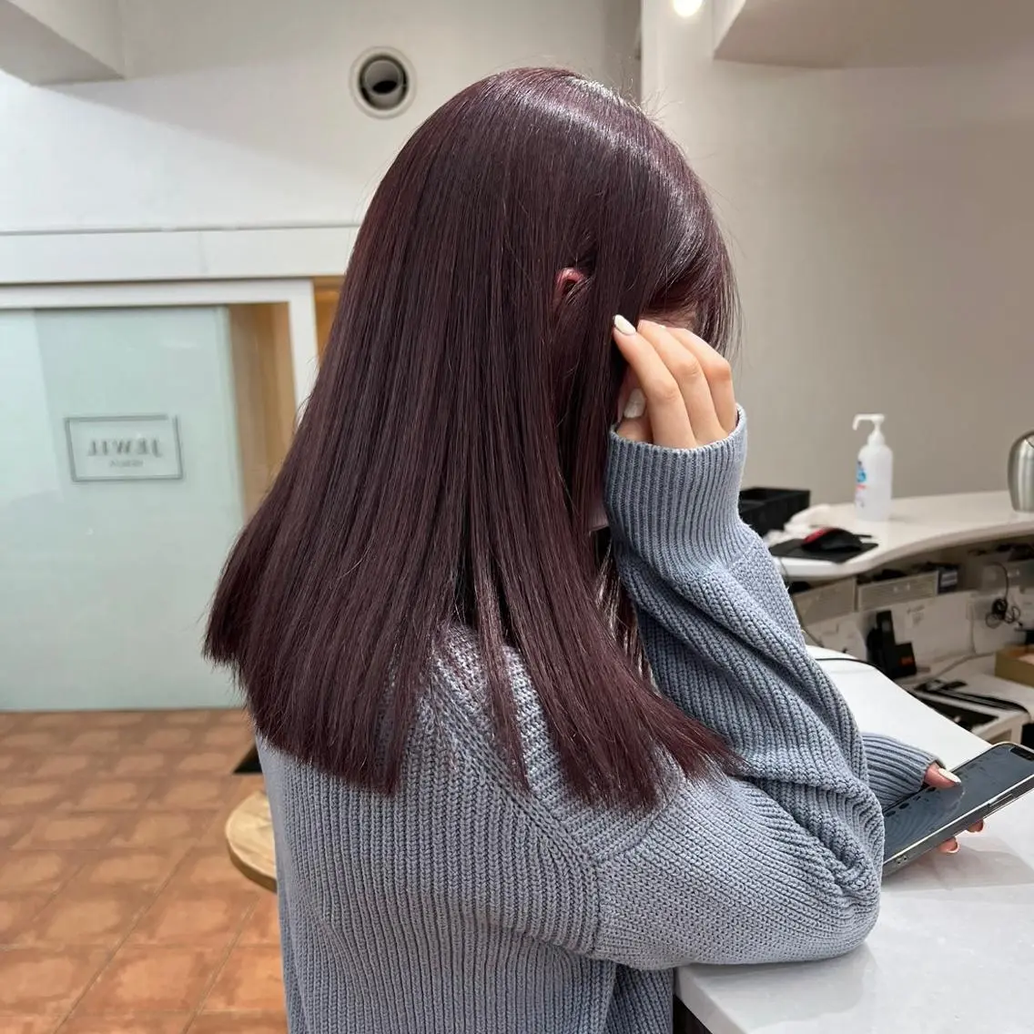 カシス系のカラーに染めたい方限定!の写真