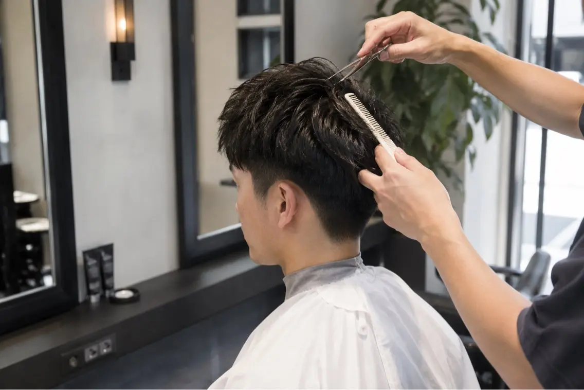 ショート メンズ 川口 カワグチのヘアスタイル