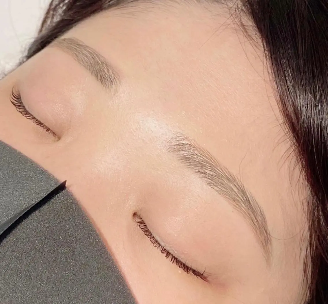 ミディアム カラー パーマ ヘアアレンジ メンズ キッズ ネイル マツエク・マツパ アイブロウ 眉毛ワックス脱毛 ワックス脱毛 眉カット その他(アイブロウ) muk.尾崎/マツパ /難波のマツエク・マツパデザイン