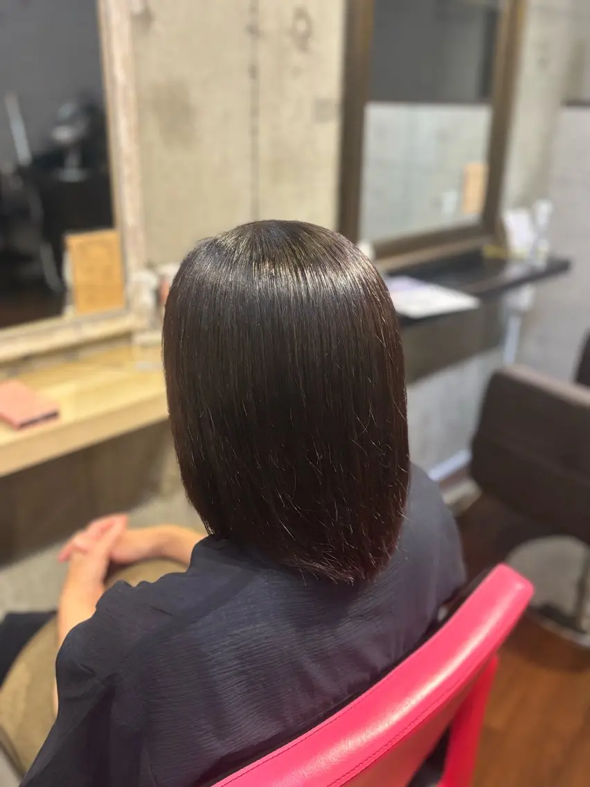 ミディアム ヘアカラー natsumi 🌷のヘアスタイル