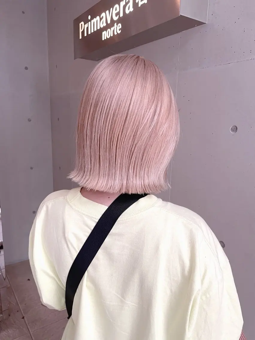 ミディアム カラー ヘアカラー トリートメント 仲山 和希のヘアスタイル
