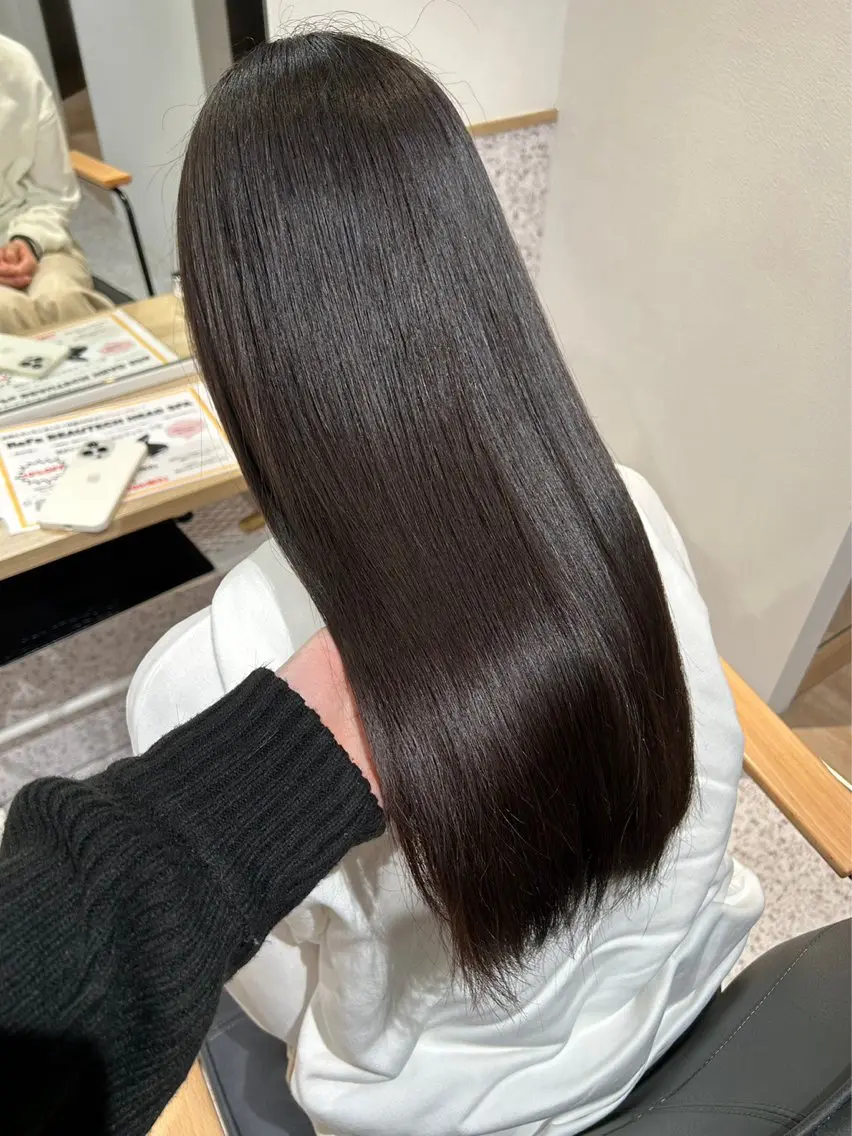 【期間限定🌟】ワンカラー+選べる✨Aujuaシャンプートリートメント🎀の写真