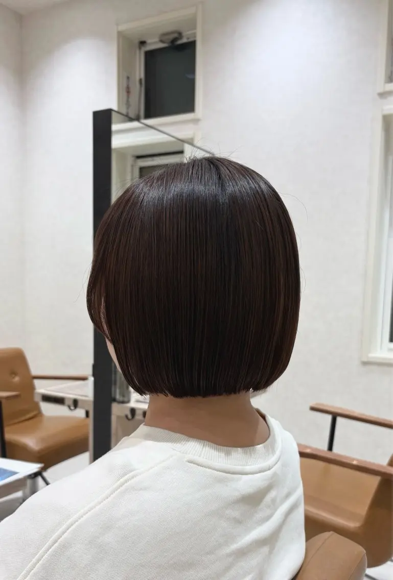 ショート カラー ブラウンカラー ピンクカラー ピンクブラウン ボブ カット ヘアカラー ナチュ盛れヘア🌿 moeのヘアスタイル