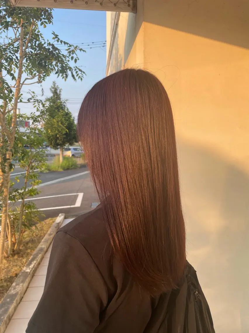 ロング カラー カット ヘアカラー トリートメント Runa/ボブ 髪質改善/縮毛矯正のヘアスタイル