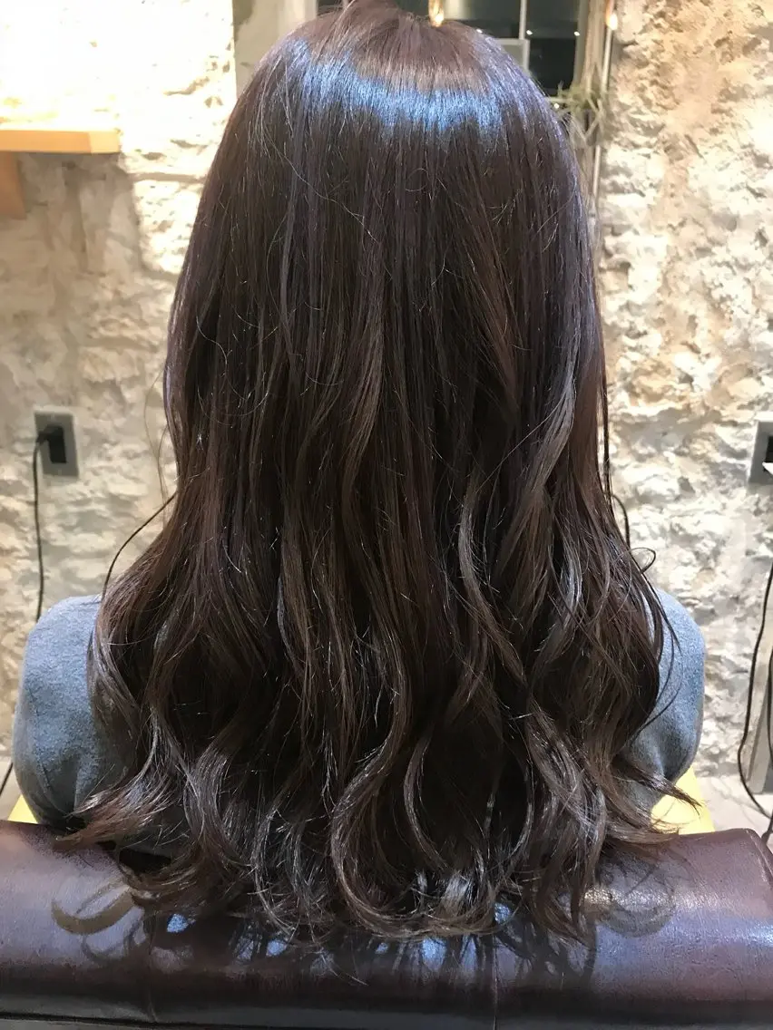 ロング カラー 塚本 昂のヘアスタイル