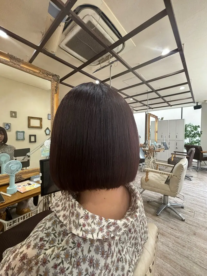 ミディアム ボブ 似合わせカット 新越谷/ボブ 店長shoukiのヘアスタイル