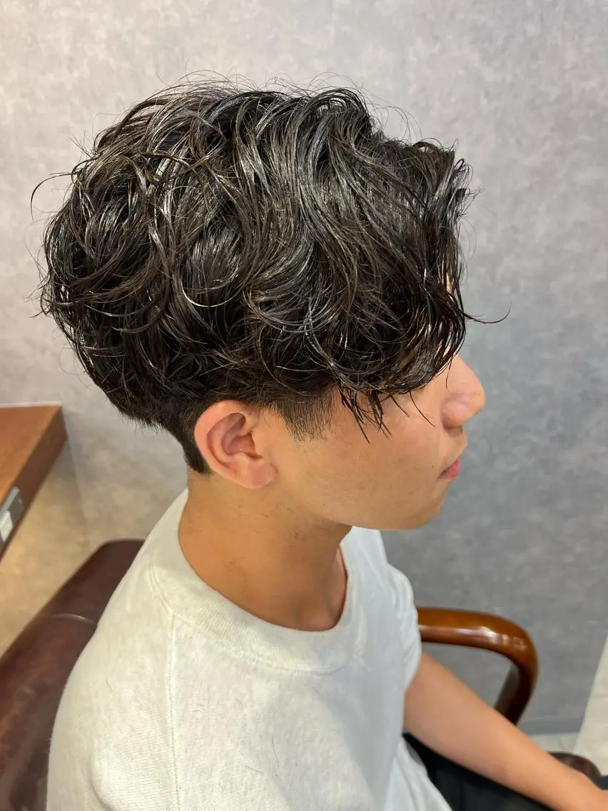 【新規限定】似合わせメンズカット＋スパイラルパーマの写真