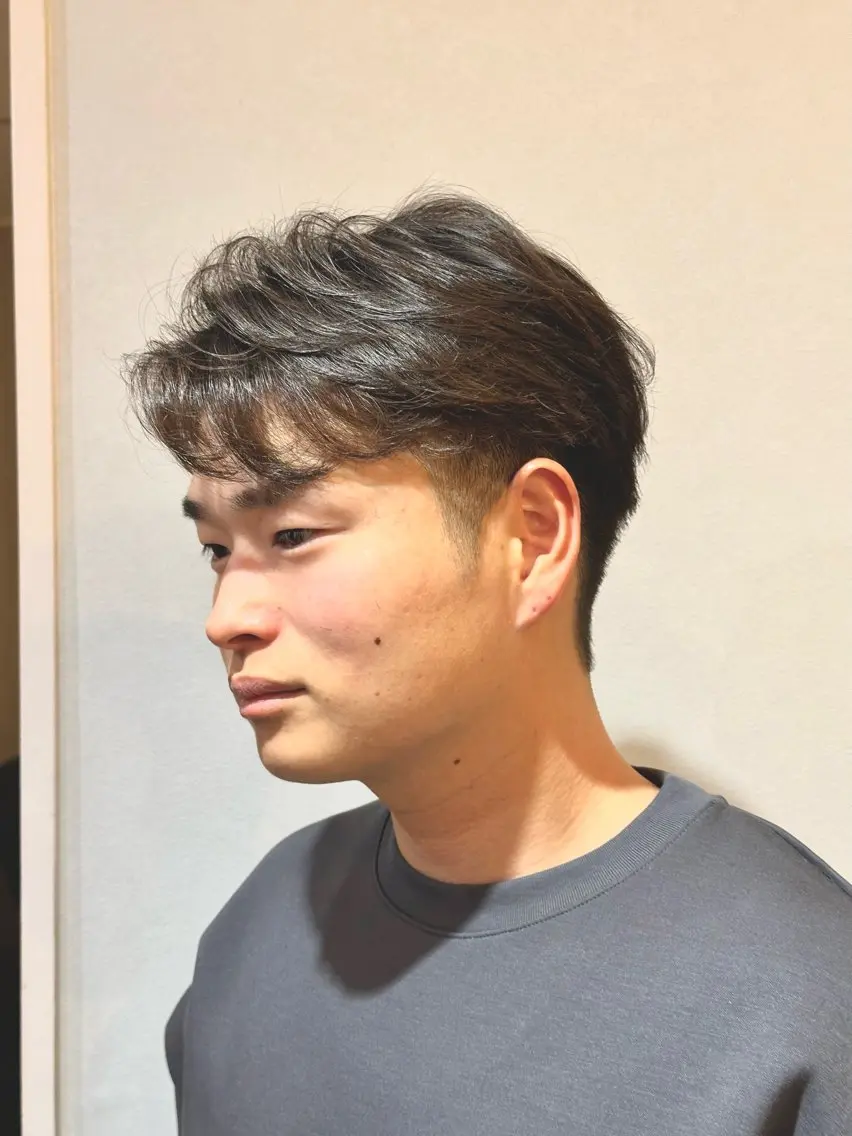 メンズ カット ✂︎cadre✂︎ 🪶かまだれいし🪶のヘアスタイル