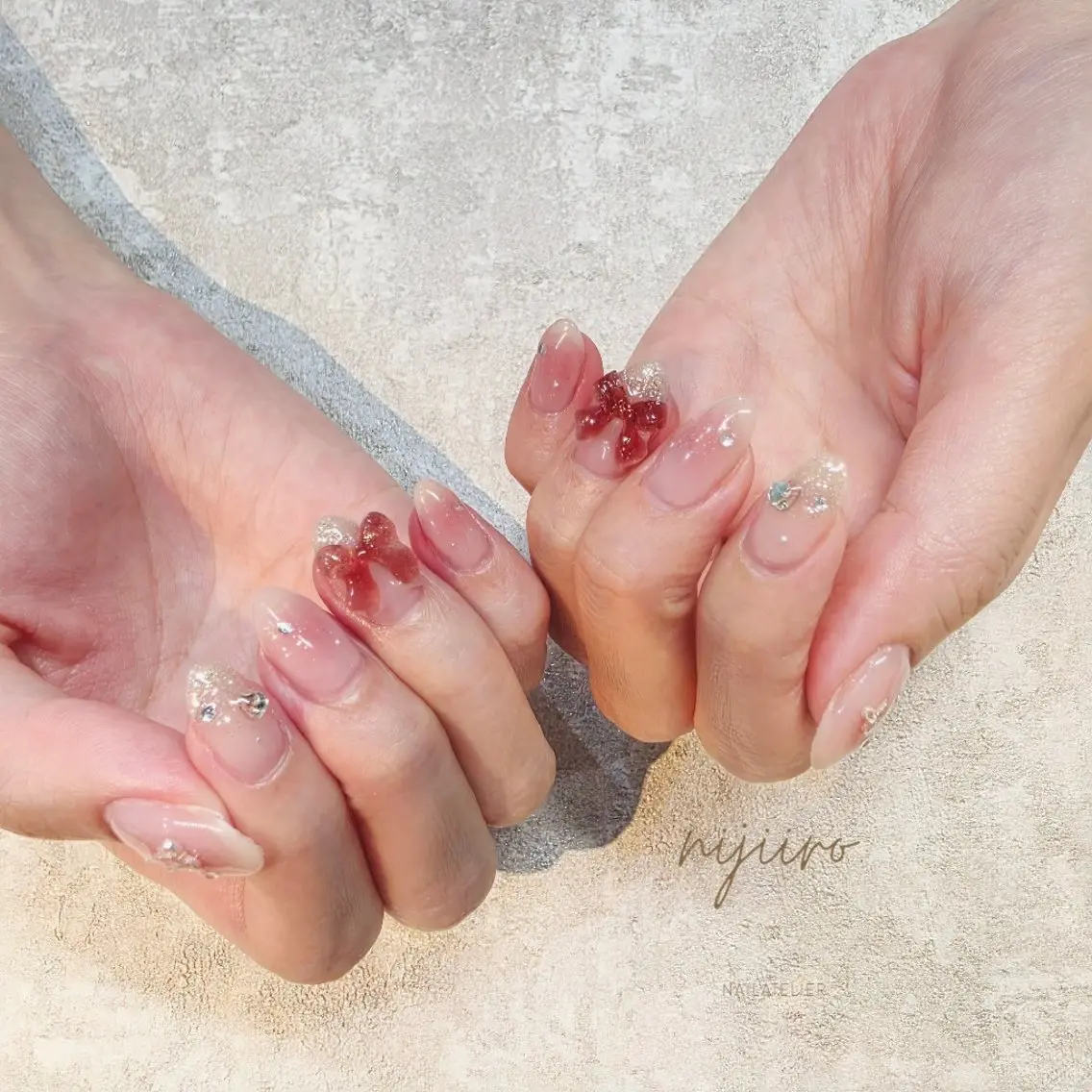 ネイル ハンドネイル nijiiro🌈 サトウのネイルデザイン