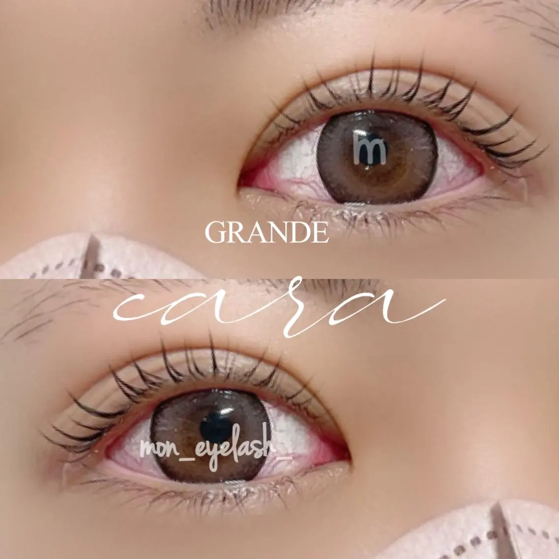 マツエク・マツパ アイブロウ パリジェンヌラッシュリフト マツパ GRANDEcara 栄 Miki🍀のマツエク・マツパデザイン