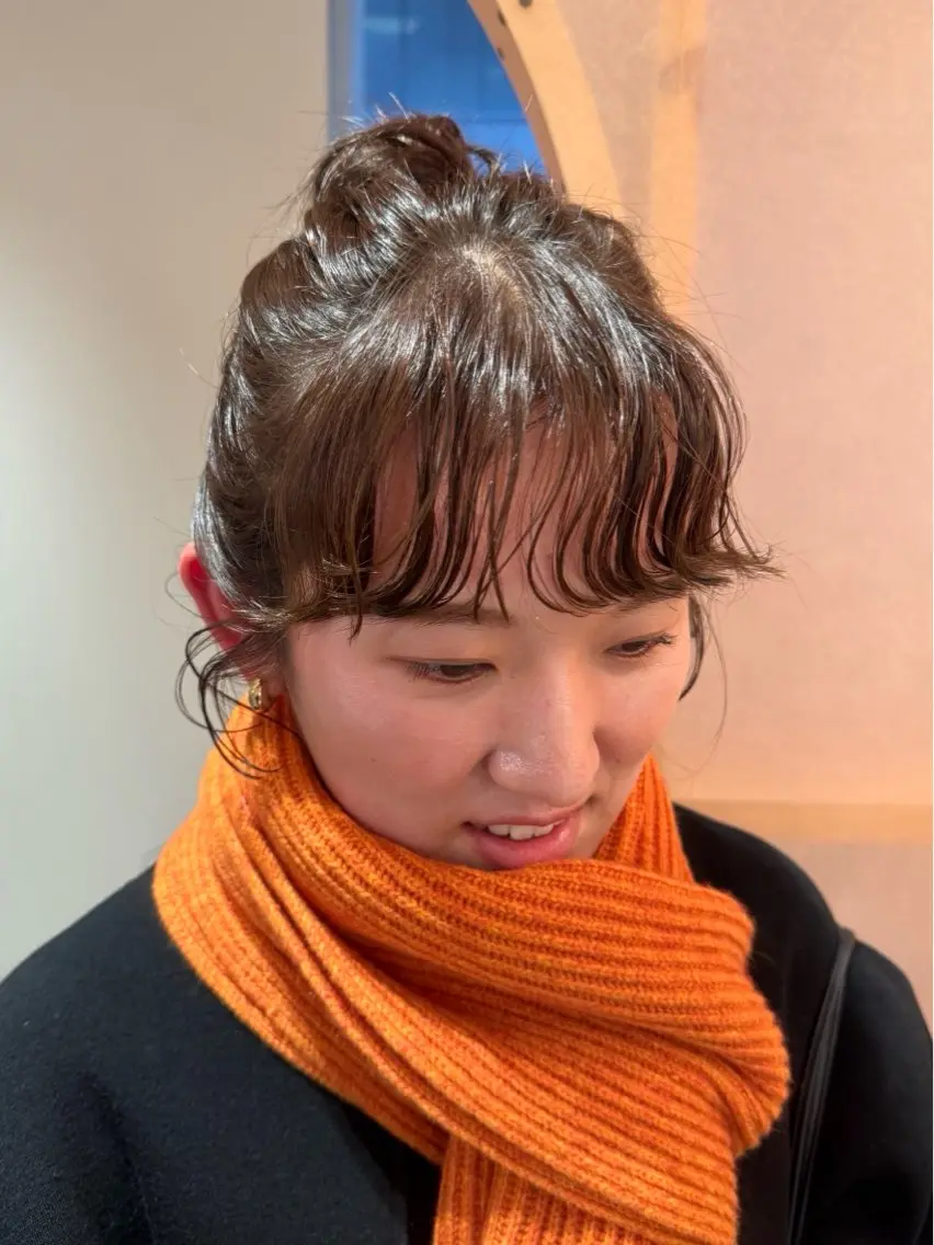 パーマ カット パーマ hisa/melt 西梅田のヘアスタイル