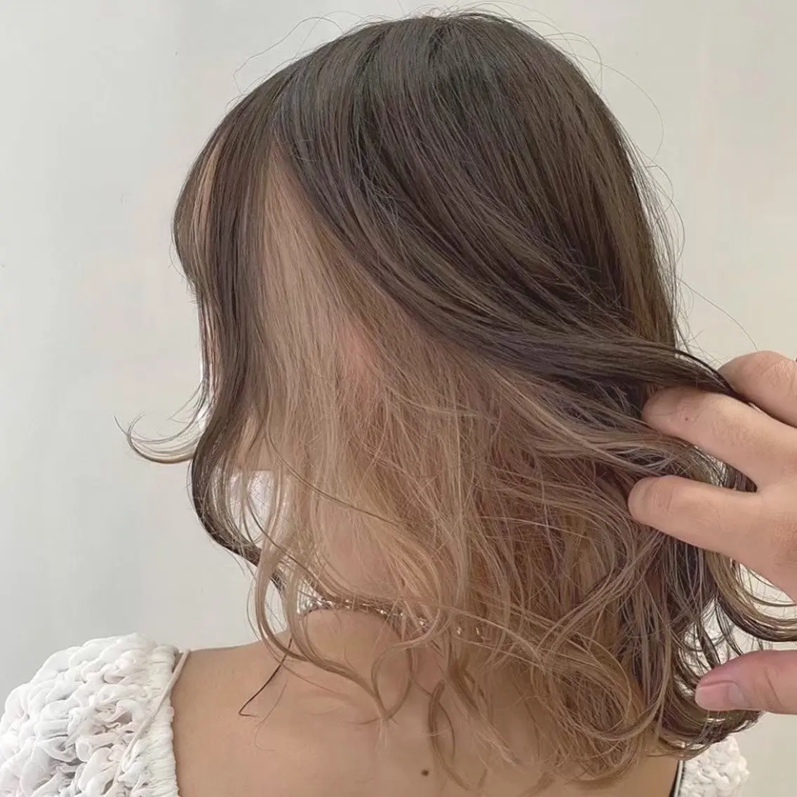 カラー ミディアム 縮毛矯正/ワンカラー モデル募集🫧羽夏のヘアスタイル