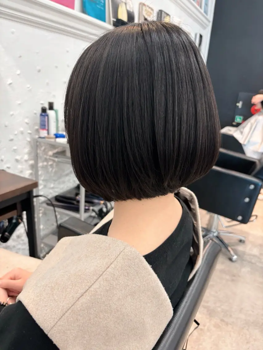 ショート カラー ヘアアレンジ ショートボブ ボブ ショートヘア 🌱ボブ/レイヤー/ ベージュ/あやみ✨のヘアスタイル