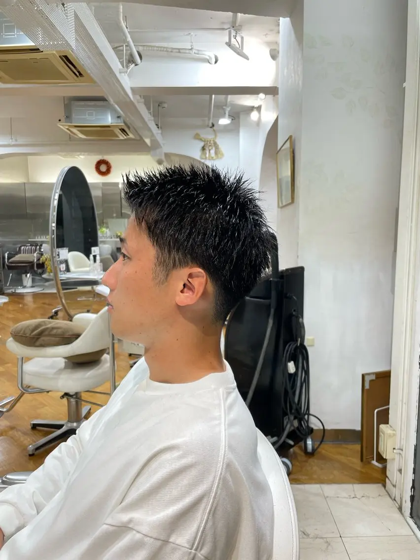 メンズカットの写真