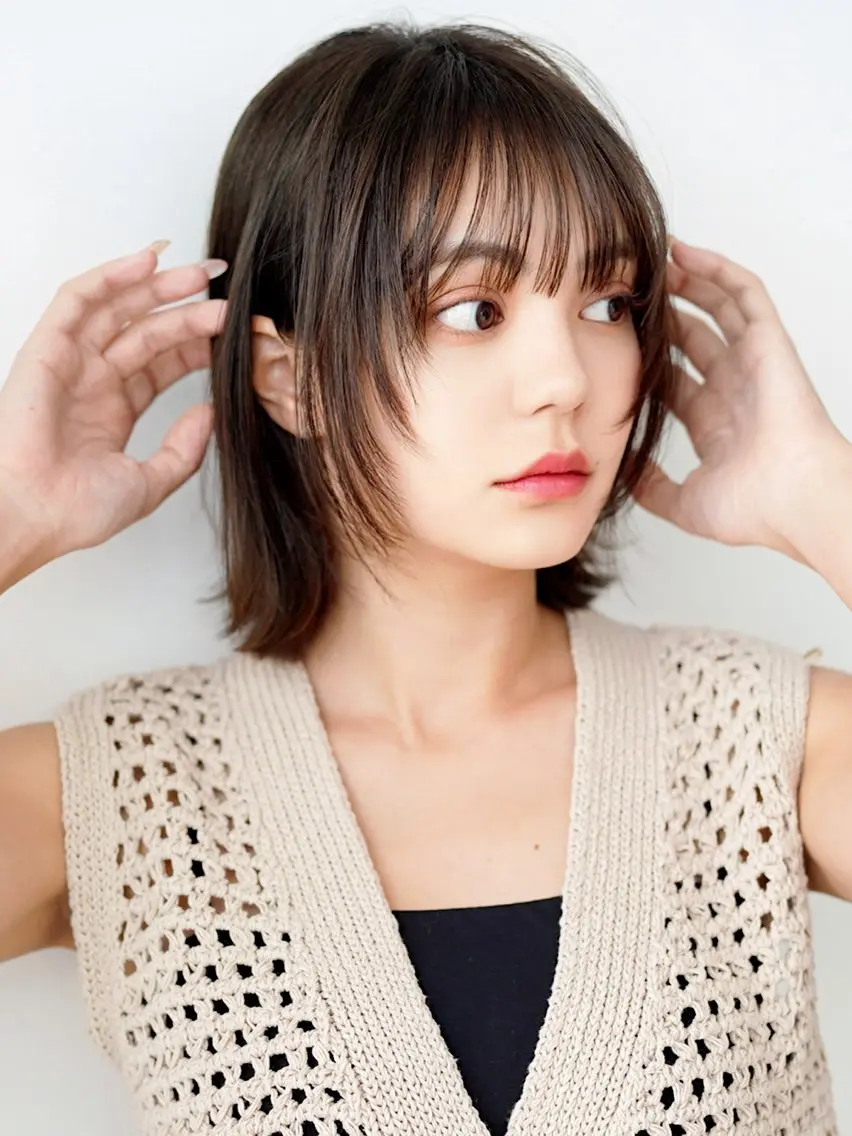 ショート カラー カット ヘアカラー トリートメント 銀座《髪質改善》 垢抜け✨布施拓也のヘアスタイル