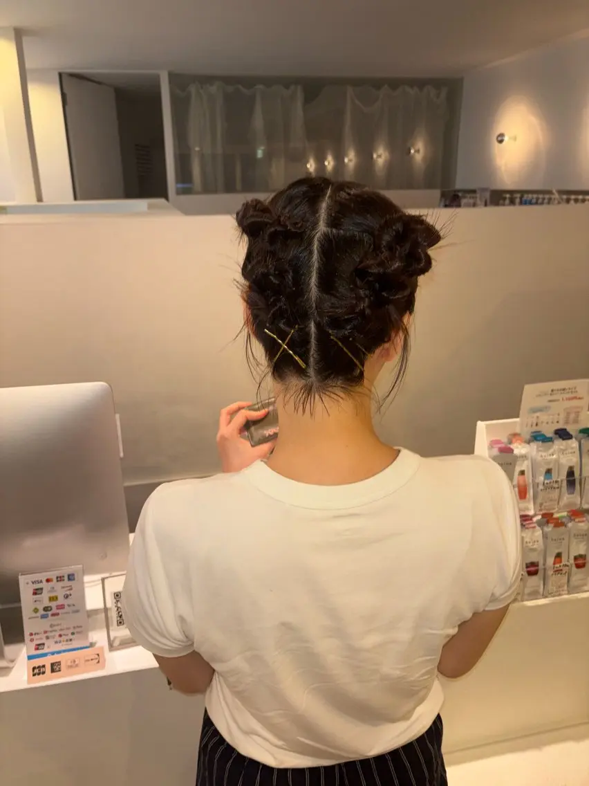ヘアアレンジ YUI★ 梅田美容室のヘアスタイル