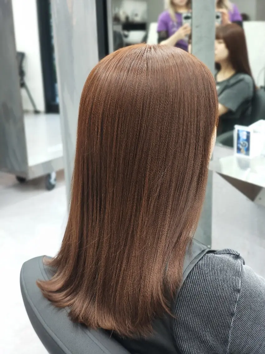 カラー ヘアカラー トリートメント ✟ MITSUI KURUMI ✟のヘアスタイル
