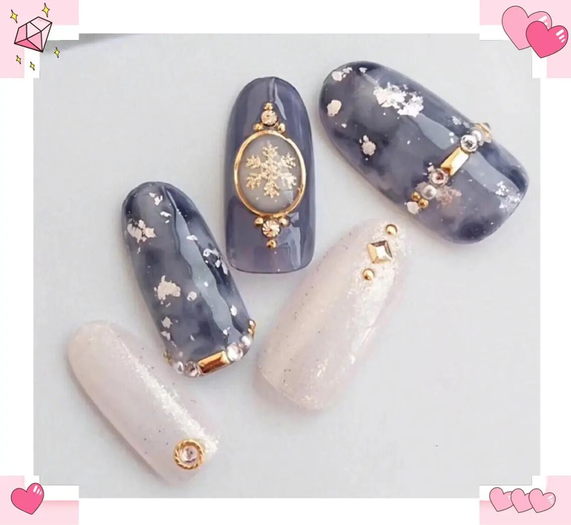 ネイル ラベンダー💖日暮里 ルル💖ネイルのネイルデザイン