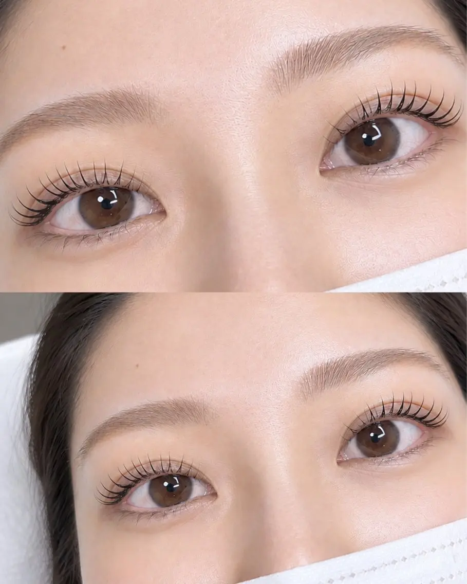 パーマ マツパ honeysalon CHIKAのマツエク・マツパデザイン