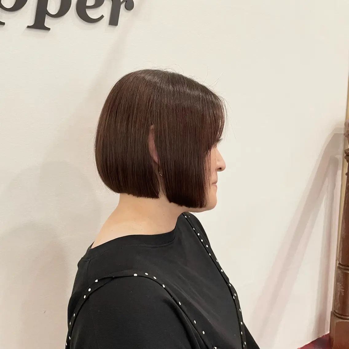 ミディアム ヘアカラー トリートメント 🍓スダユキナ🍓 髪質改善水素カラーのヘアスタイル