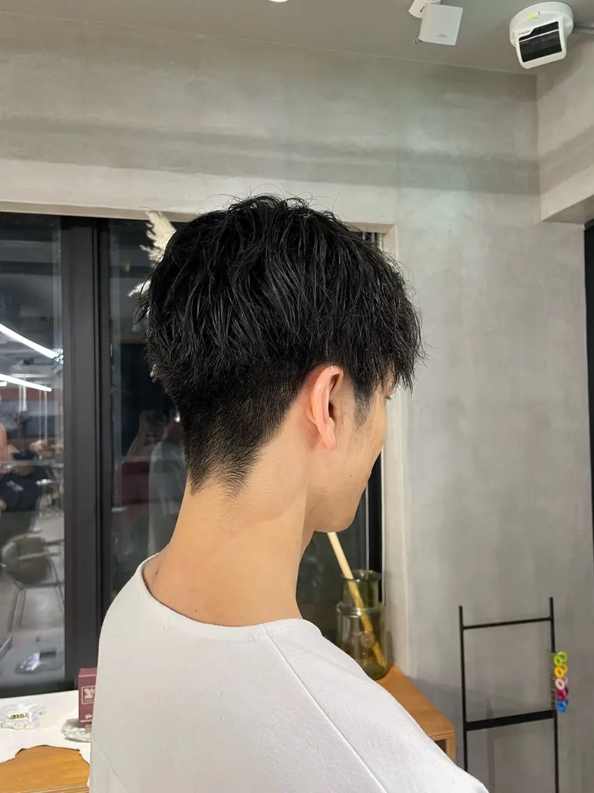 メンズ カット 鶴井 美空のヘアスタイル