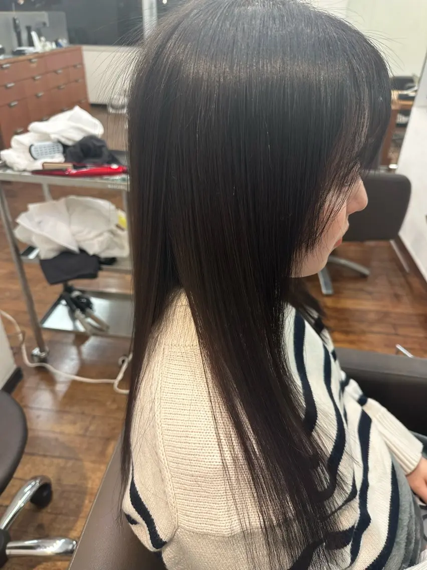 ロング カラー 髪質改善 縮毛矯正 トリートメント トリートメント 🌸髪質改善🌸 Shuhei🗝♠のヘアスタイル