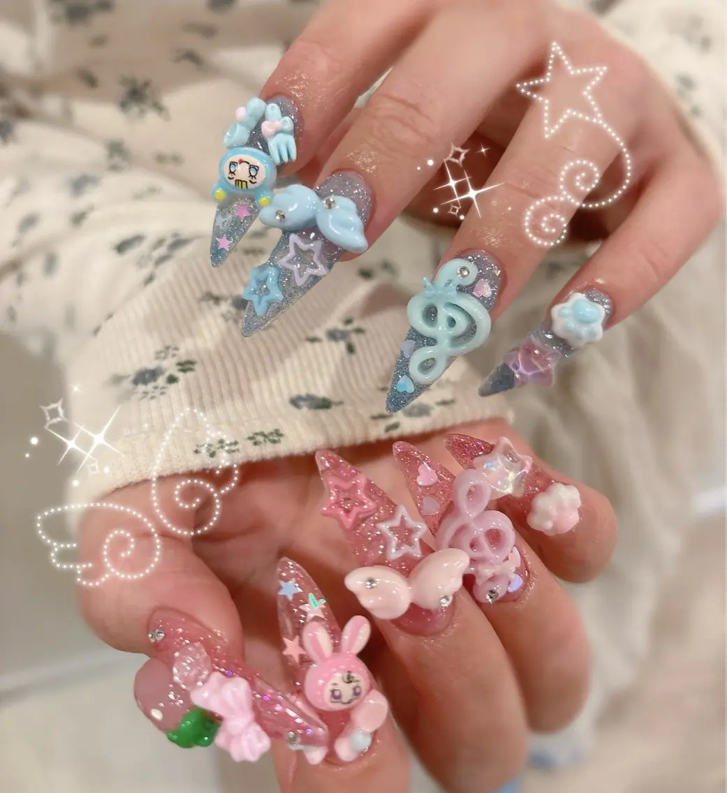 【持ち込み付け放題コース💖】初回オフ無料/フィルイン対応✨️持ち込みデザインするならこれ✊🏻の写真