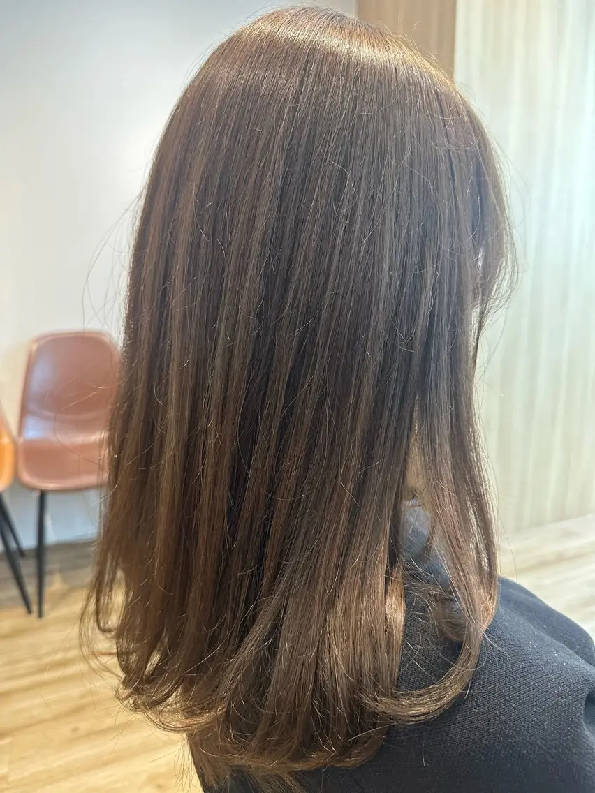 セミロング カラー カット ヘアカラー トリートメント ✨✂️Nori ✂️✨のヘアスタイル