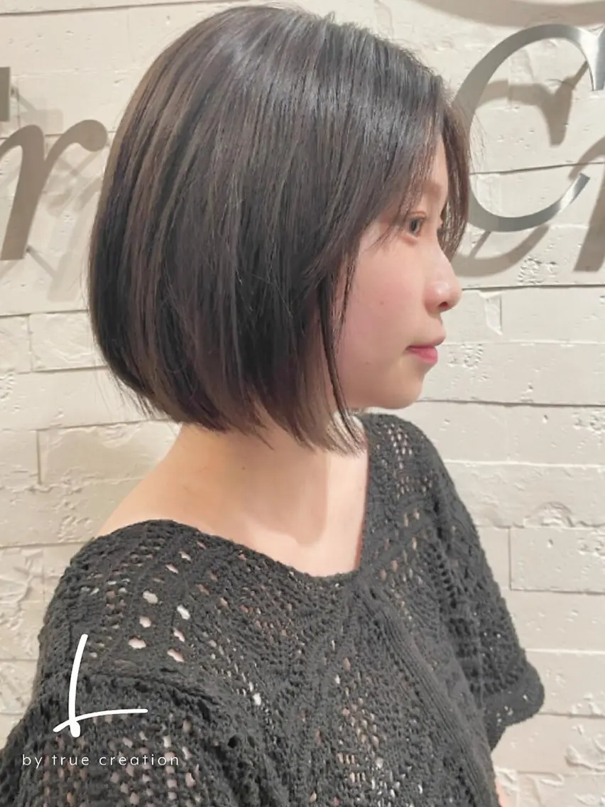 ⚠️営業後『20時以降』のみ対応⚠️必ずリクエストでご予約ください‼️レディースカットモデル（下の子がやります）の写真